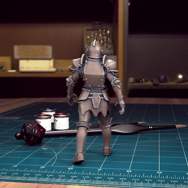 Animated Armour 04 by Tytan Troll Miniatures