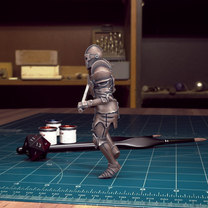 Animated Armour 05 by Tytan Troll Miniatures