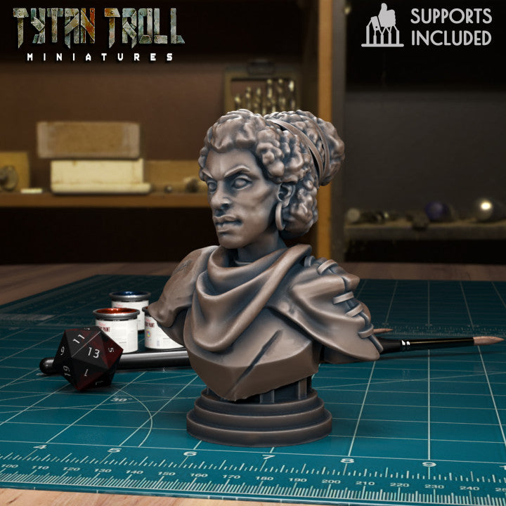 Anna Krezkova Bust by Tytan Troll Miniatures