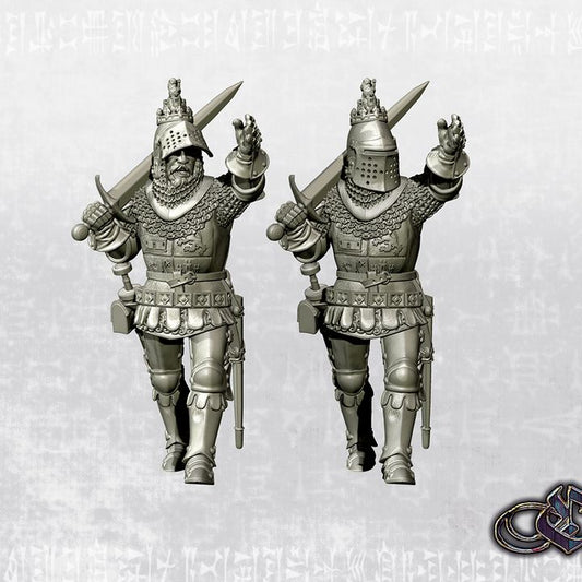 "Pedro I of Castile on foot"
