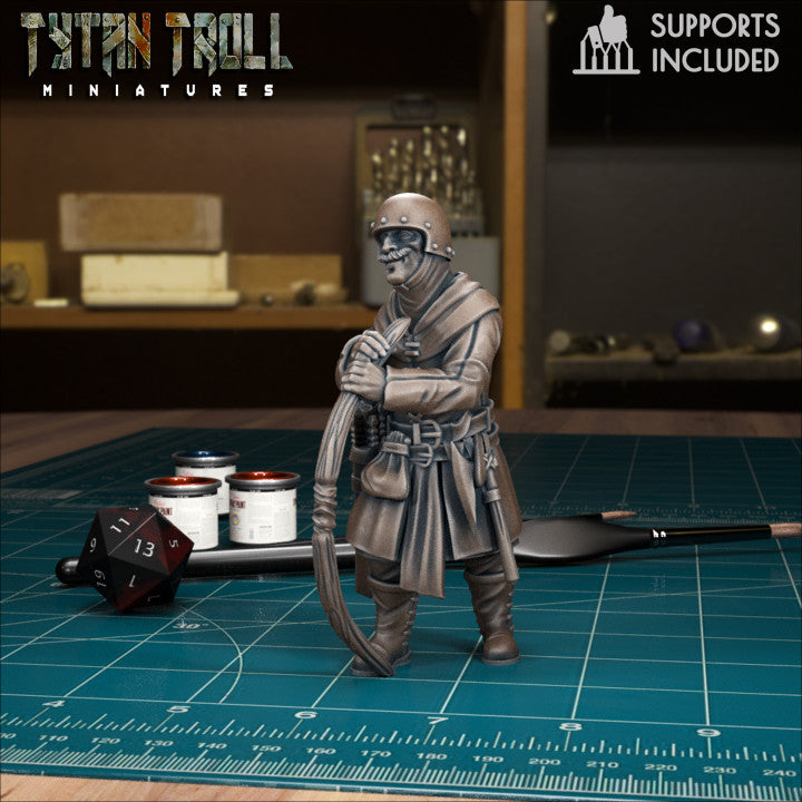 Archer Soldier 01 by Tytan Troll Miniatures