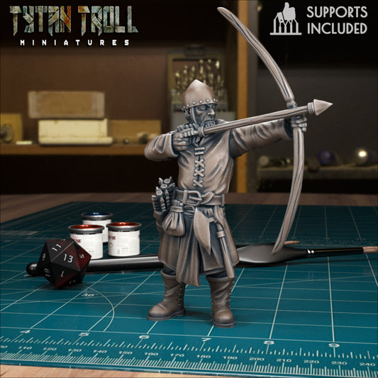 Archer Soldier 02 by Tytan Troll Miniatures