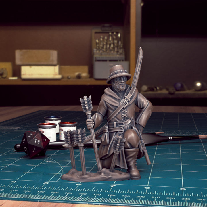 Archer Soldier 07 by Tytan Troll Miniatures