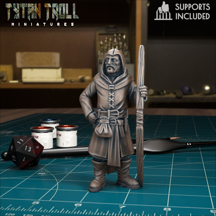 Archer Soldier 08 by Tytan Troll Miniatures