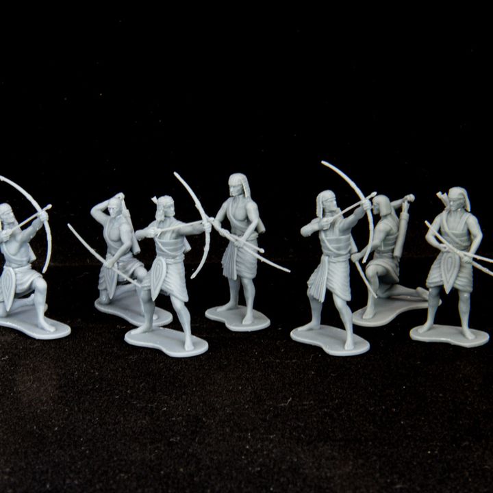 New Kingdom Egyptian Archers by Gadgetworks