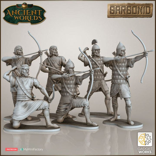 Neo Assyrian archers - Sargonid by Gadgetworks Miniatures