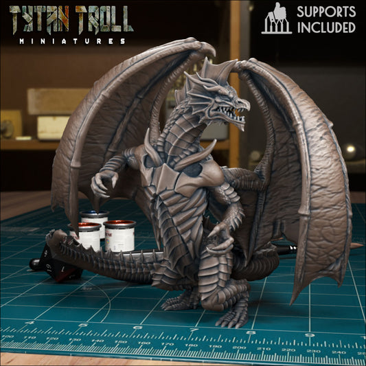 Argynvost Dragon by Tytan Troll Miniatures