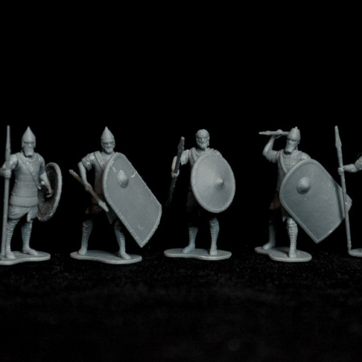 Neo Assyrian guard Spearmen - Sargonid by Gadgetworks Miniatures