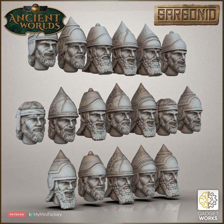 Neo Assyrian archers - Sargonid by Gadgetworks Miniatures