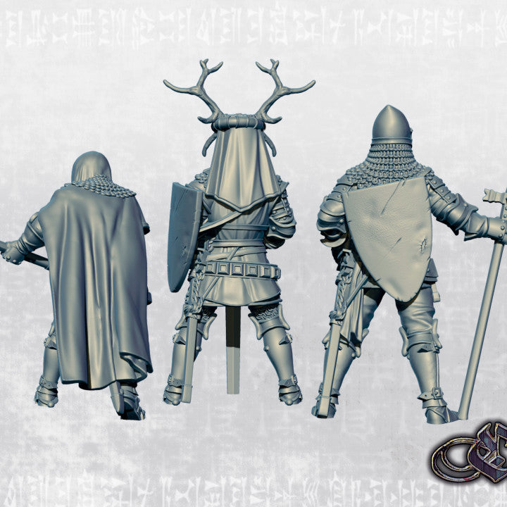 Castilian Lay Knights - Set  by Ezipion miniatures.