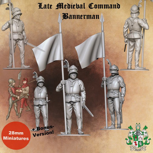 Late 15th Century Late Medieval Swiss-German Banner Bearer by Styriwar