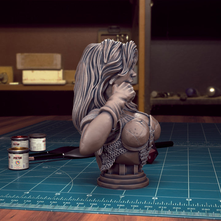 Beatrix Bust by Tytan Troll Miniatures