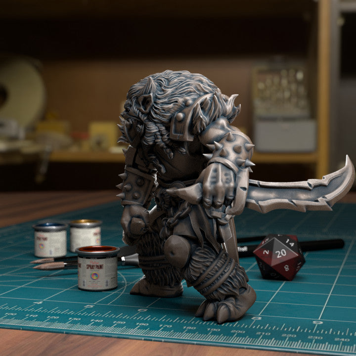 Bug Bear Swords 04 by Tytan Troll Miniatures