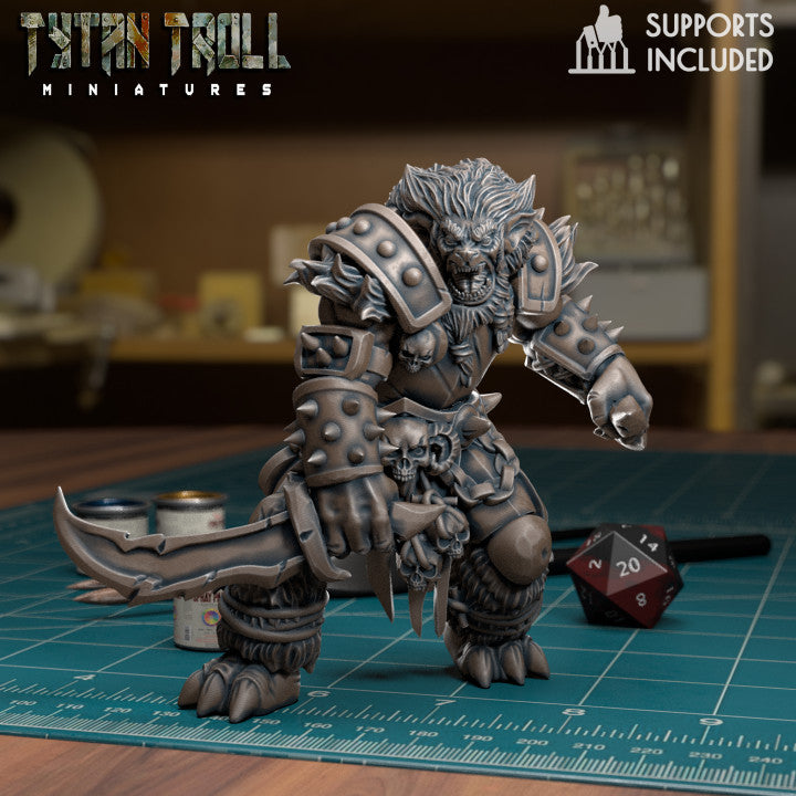 Bug Bear Swords 04 by Tytan Troll Miniatures