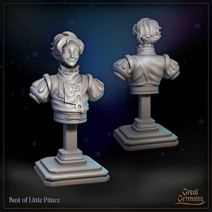 Busts (Prince Lior, Eternal bloom) by Great Grimoire