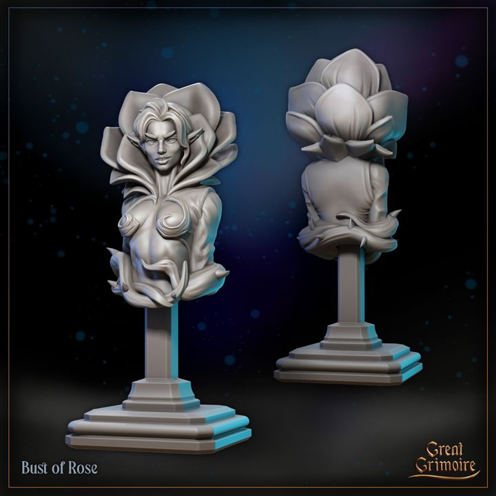 Busts (Prince Lior, Eternal bloom) by Great Grimoire