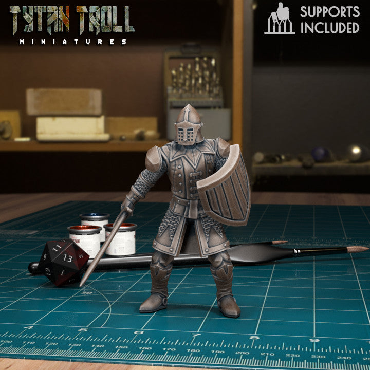 Castle Soldier 03 by Tytan Troll Miniatures