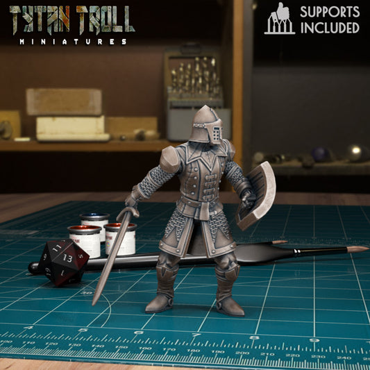 Castle Soldier 04 by Tytan Troll Miniatures