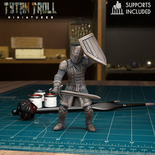 Castle Soldier 01 by Tytan Troll Miniatures