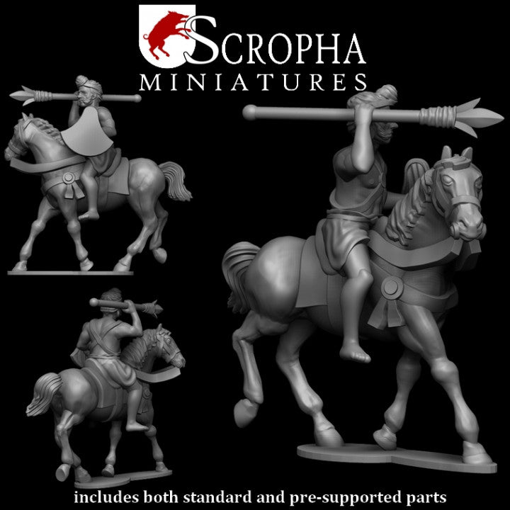 Classical indian cavalry by Scropha Miniatures