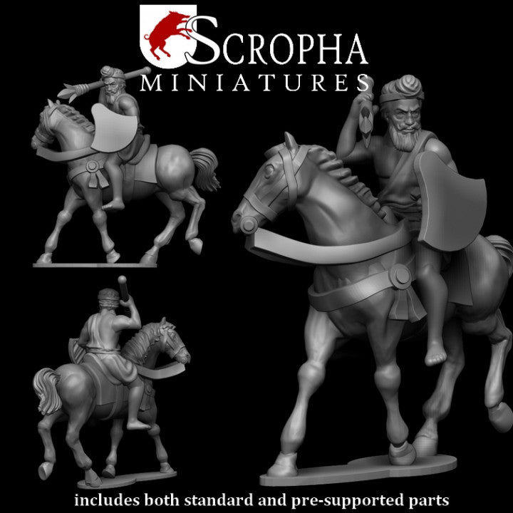 Classical indian cavalry by Scropha Miniatures