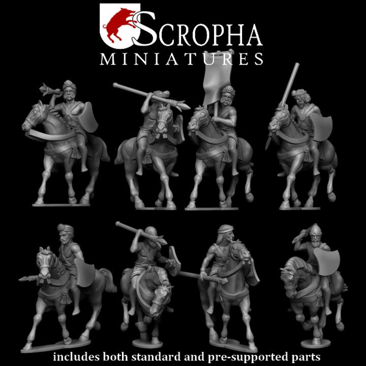 Classical indian cavalry by Scropha Miniatures