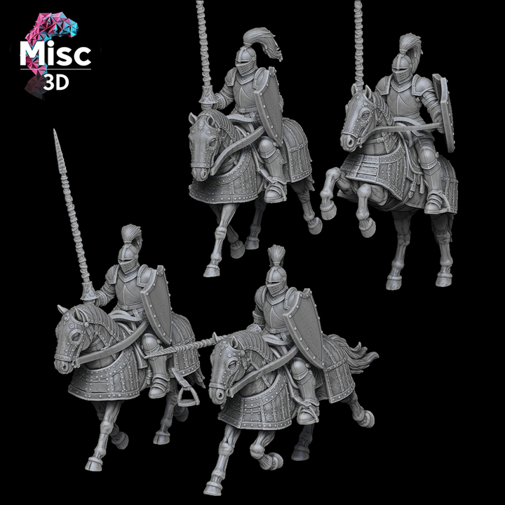 Human Mercenaries - Cavaliers by Misc 3D Creations