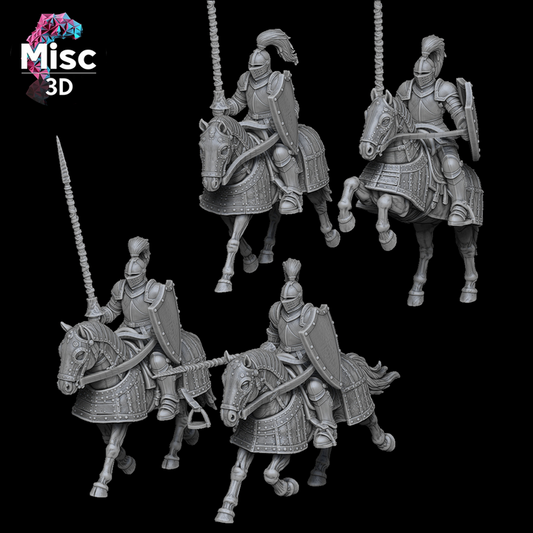 Human Mercenaries - Cavaliers by Misc 3D Creations