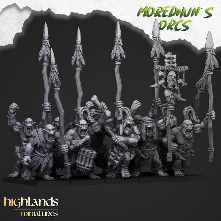 Cave Orcs - Highlands Miniatures