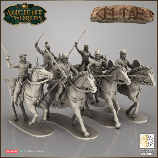 Celtic cavalry by Gadgetworks