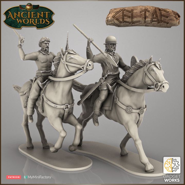 Celtic cavalry by Gadgetworks