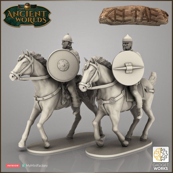 Celtic cavalry by Gadgetworks