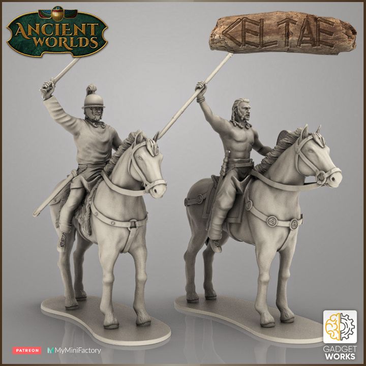 Celtic cavalry by Gadgetworks