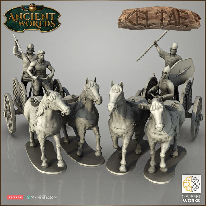 Celtic War Chariots - Celatae by Gadgetworks