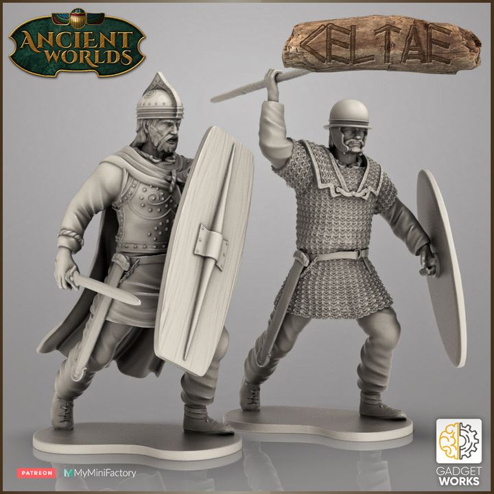 Celt Warriors Armored - Celtae by Gadgetworks