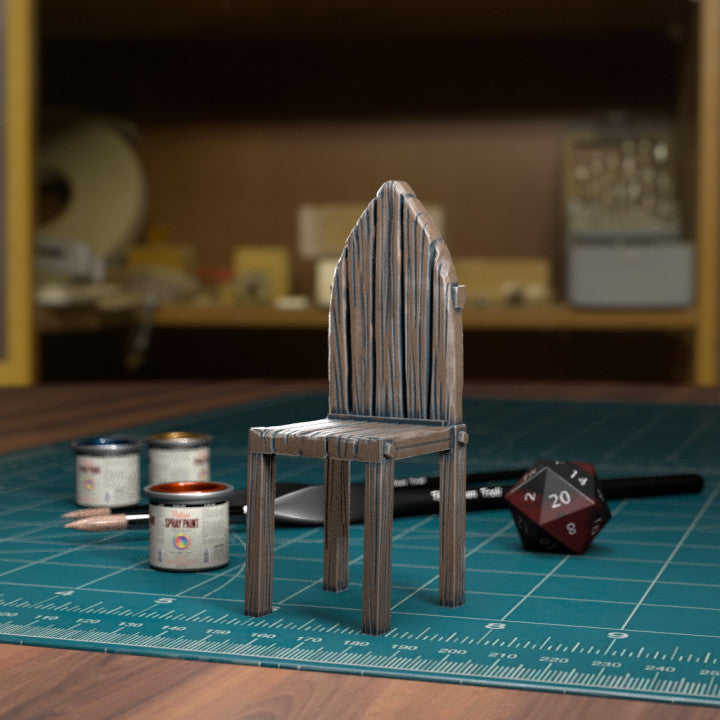 Chair and Mimic by Tytan Troll Miniatures