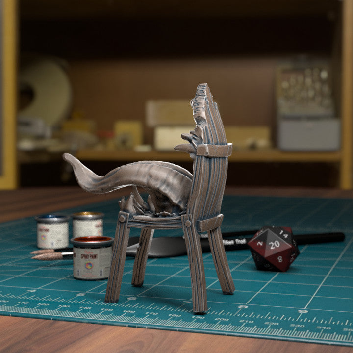 Chair and Mimic by Tytan Troll Miniatures