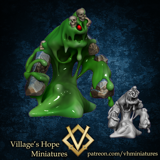 Slime Colossal by Village's Hope Miniatures