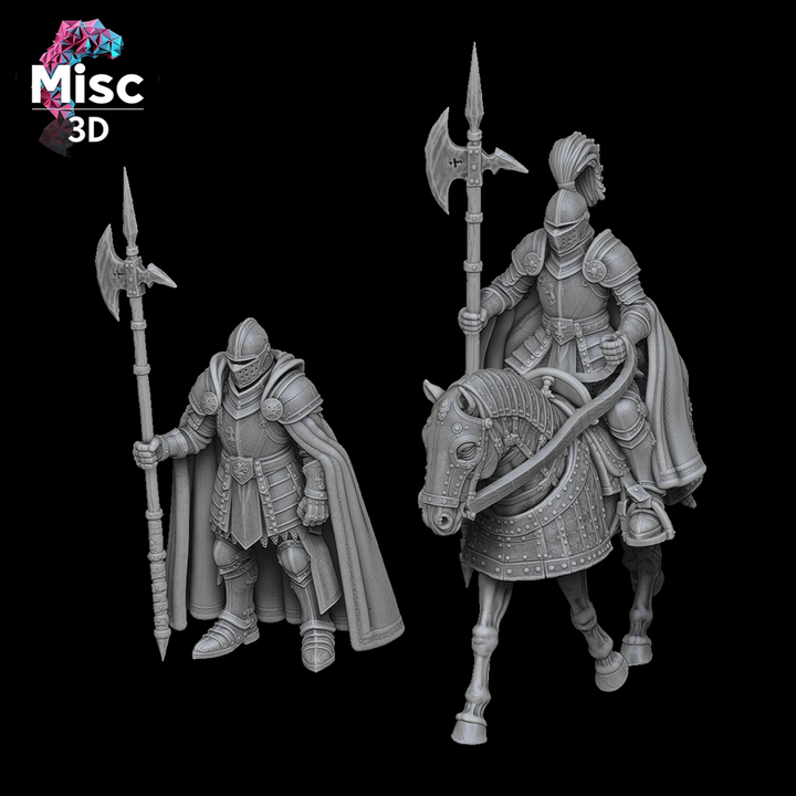 Human Mercenaries - Commanders by  Misc 3D Creations