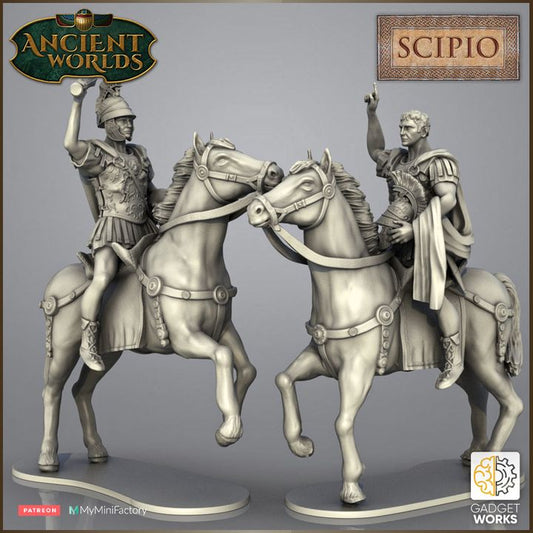 Republican Roman Consul / General Scipio Africanus by Gadgetworks Miniatures