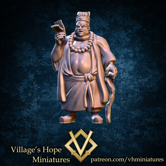 Wuxia Corrupt Officer by Village's Hope Miniatures