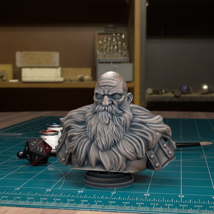 Szoldar Szoldarovich Bust by Tytan Troll Miniatures