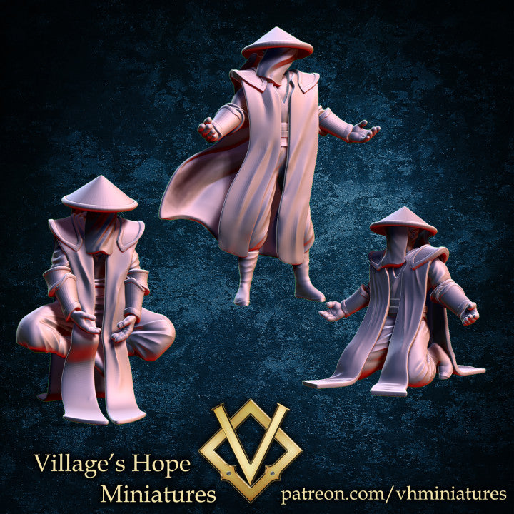 Conceal Wuxia Cult Monk by Village's Hope Miniatures