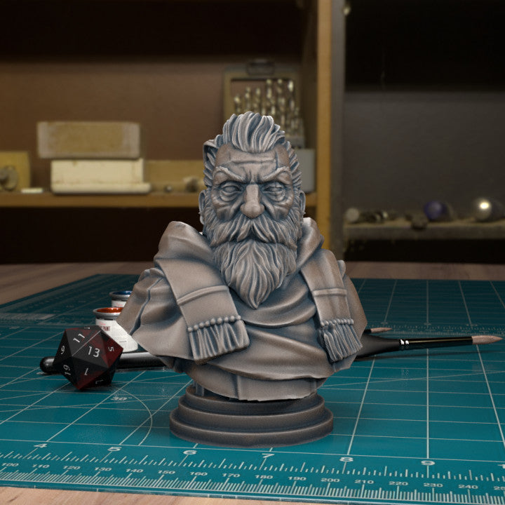 Davian Martikov Bust by Tytan Troll Miniatures