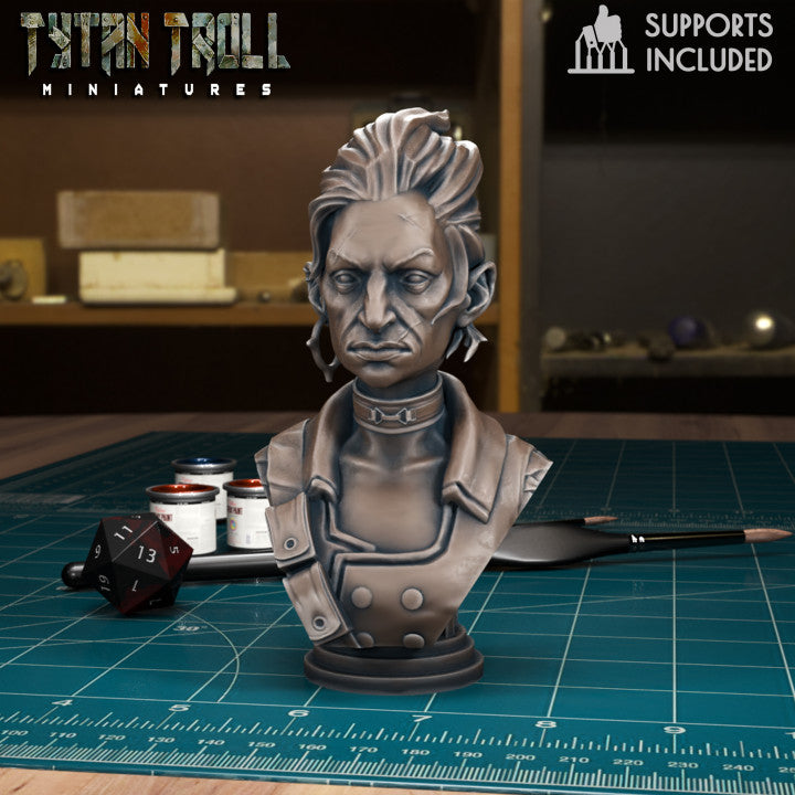 Dishonored Witch Bust by Tytan Troll Miniatures