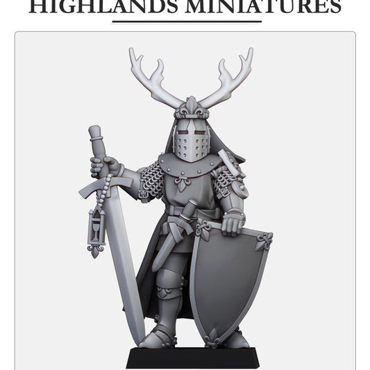 Dismounted Gallia Duke 1 - Highlands Miniatures