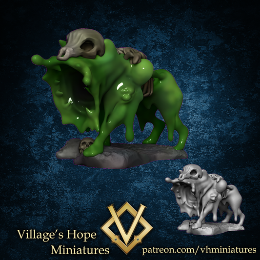 Slime Predator Wolf by Village's Hope Miniatures