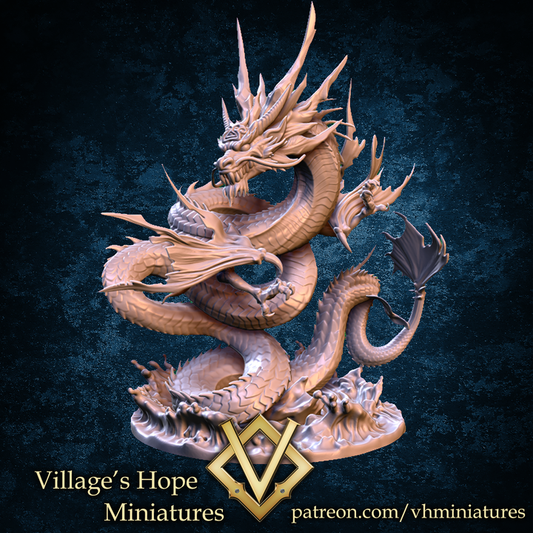 Dragon Lord of the East sea by Village's Hope Miniatures