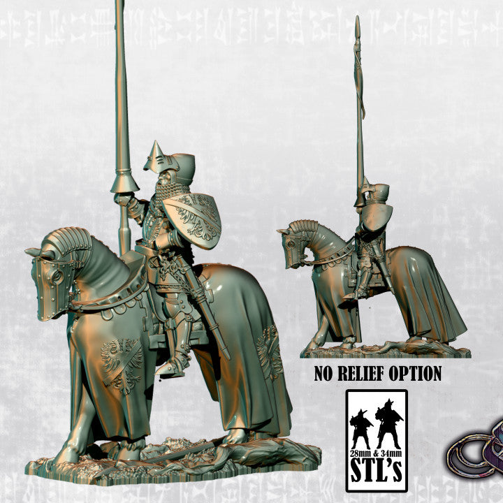 Bertrand du Guesclin on Horse by Ezipion miniatures