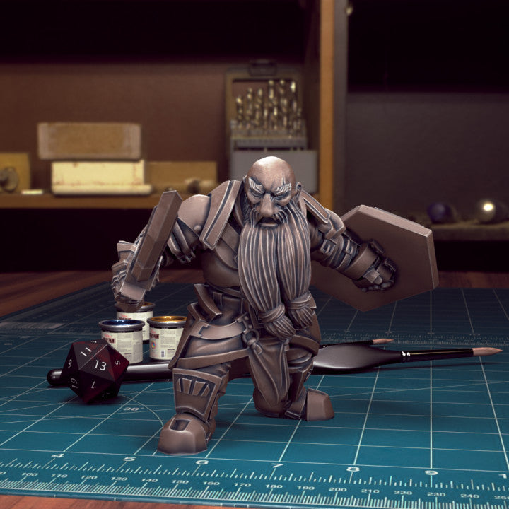 Dwarven Guard 02 by Tytan Troll Miniatures